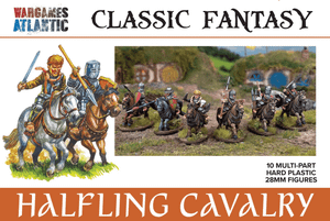Wargames Atlantic 28mm Classic Fantasy - Halfling Cavalry
